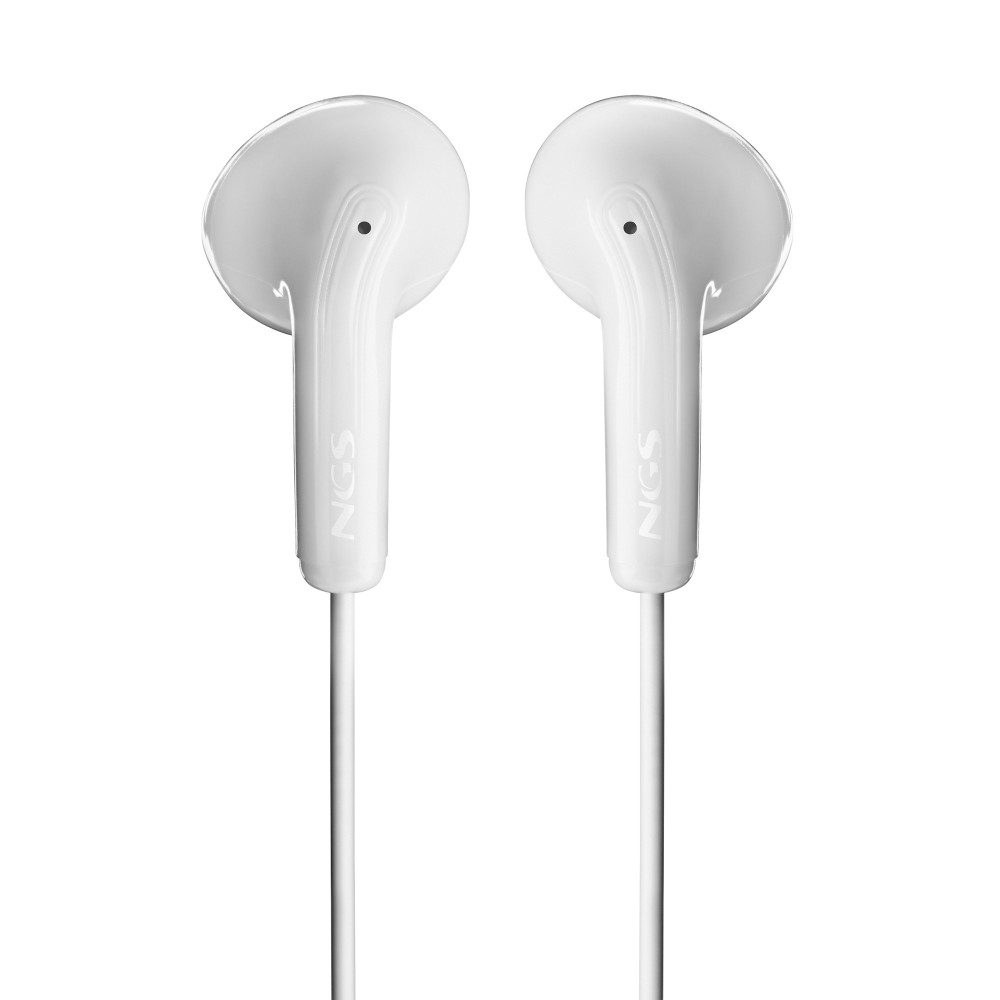 AURICULAR NGS CROSSFLIP INTRAUDITIVOS MICROFONO MULTIFUNCION WHITE