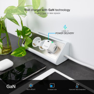 CARGADOR USB-C TOOQ PARED GAN USB-C PD 30W TQWC-GANPD30WT