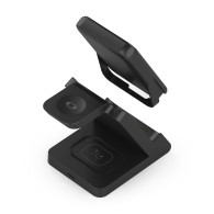 CARGADOR INALAM EXTRAIBLE 4 EN 1 MOVIL APPLE WATCH AURI AISENS ASCH-15W4WC064-BK