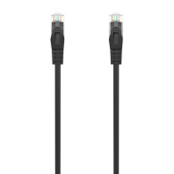 CABLE RED LATIGUI. RJ45 LSZH CAT.6A 500 MHZ UTP AWG24 NEGRO 1.0M AISEN A145-0587