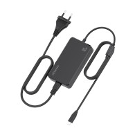 CARGADOR DE SOBREMESA GaN 90W PD3.0 1XUSB-C 1.8M NEGRO AISENS ASCH-1PD90D069-BK