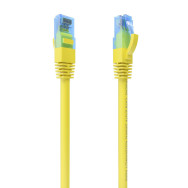 CABLE RED LATIGUILLO RJ45 CAT.6 UTP AWG26 CCA AMARILLO 0.5M AISENS A135-0831