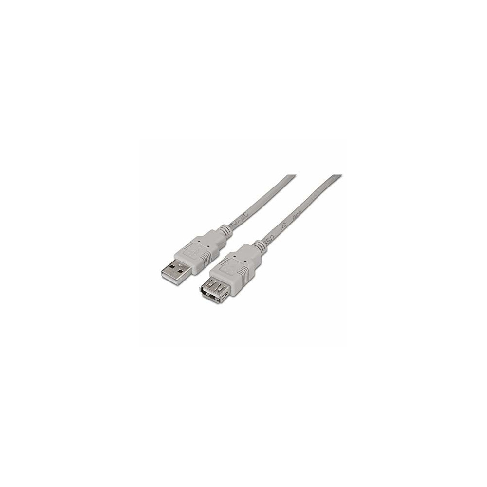 CABLE USB 2.0 TIPO AM-AH BEIGE 1.8M AISENS A101-0013