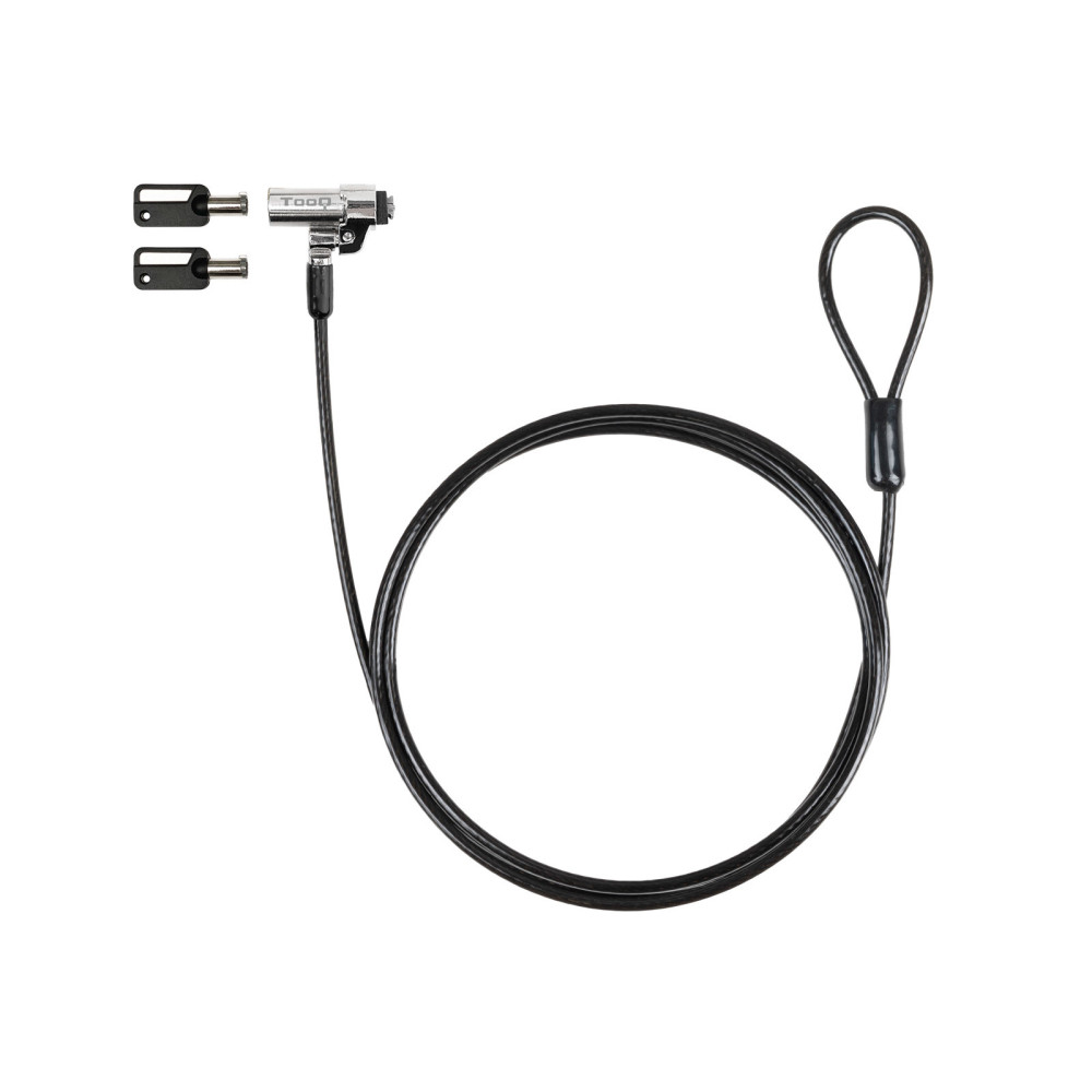 CABLE SEGURIDAD NANO 2.5x6MM LLAVE PARA PORTATILES TOOQ TQCLKC0045-G