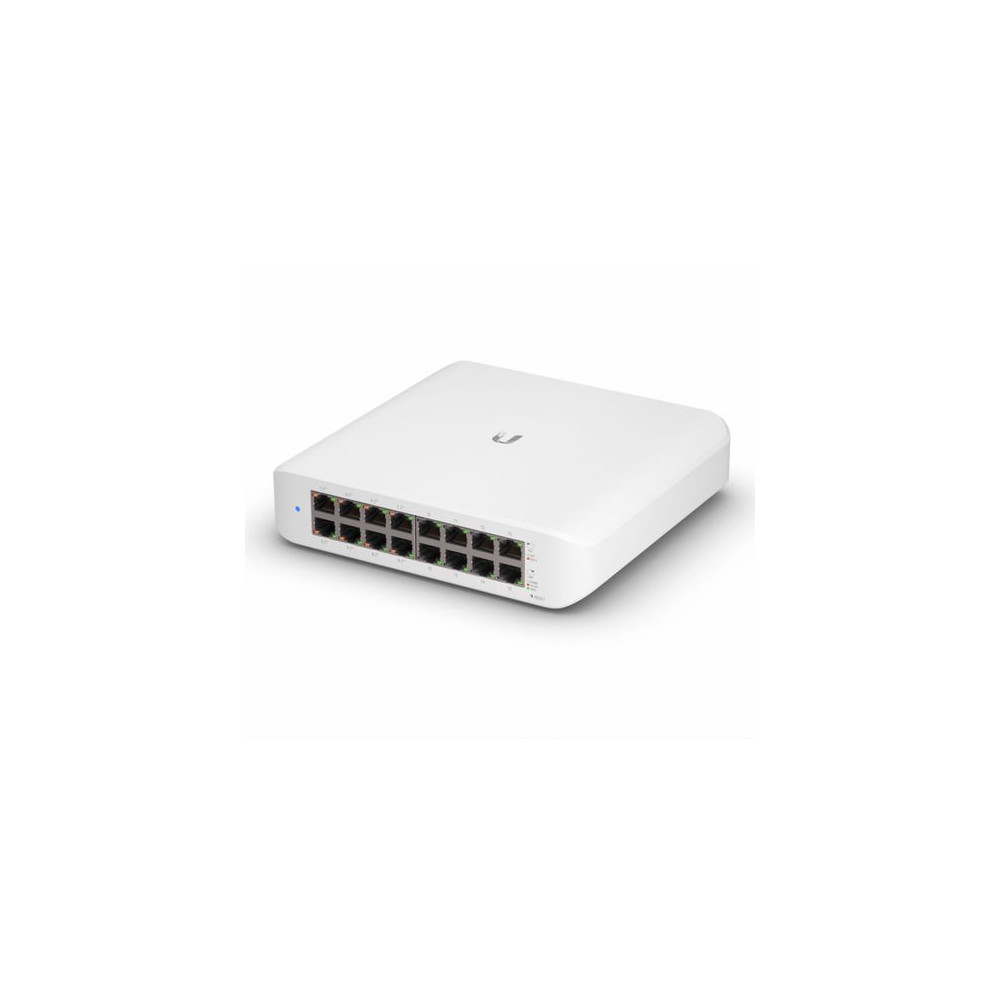 SWITCH UBIQUITI 16P USW-LITE-16-POE UNIFI SWITCH 16 (8GBEPOE+ 8GBE) POE+ 45W