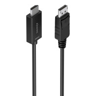 CABLE CONVERSOR DISPLAYPORT A HDMI 4K60HZ DPM-HDMIM NEGRO 1.5M AISENS A125-0893