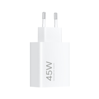 CARGADOR USB XIAOMI PARED TURBO CHARGER 1XUSB TIPO-A 45W BHR07SLEU
