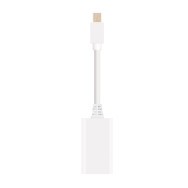 ADAPTADOR NANOCABLE MINI DP A HDMI MINI DP M-HDMI H WHITE 15CM