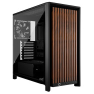 CAJA ATX SEMITORRE CORSAIR FRAME 4000D RS WOOD CRISTAL TEMPLADO NEGRA-NUEZ