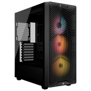 CAJA ATX SEMITORRE CORSAIR 3200D RS ARGB CRISTAL TEMPLADO SMOKE