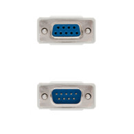 CABLE SERIE NULL MODEM DB9M-DB9H 1.8 M NANOCABLE 10.14.0502
