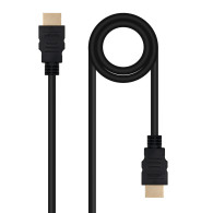 CABLE HDMI V2.0 4K-60HZ 18Gbps NEGRO 5 M NANOCABLE 10.15.3805