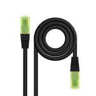 CABLE RED CAT.6 UTP AWG26 CCA NEGRO 3 M NANOCABLE 10.20.1403-BK