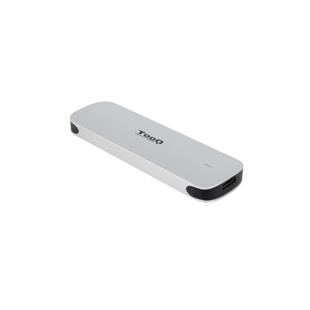 CAJA EXTERNA M.2 NGFF USB3.1 GEN1 ALUMINIO PLATA TOOQ TQE-2202S