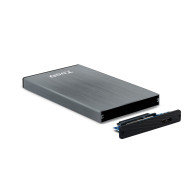 CAJA EXTERNA 2.5 TOOQ 95 MM SATA USB 3.0 3.1 GEN1 GRIS TOOQ TQE-2527G