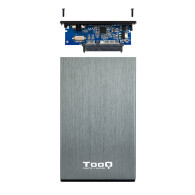 CAJA EXTERNA 2.5 TOOQ 95 MM SATA USB 3.0 3.1 GEN1 GRIS TOOQ TQE-2527G
