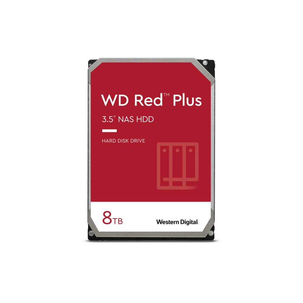 HD SATA III 8TB WESTERN DIGITAL RED PLUS 256MB WD80EFPX