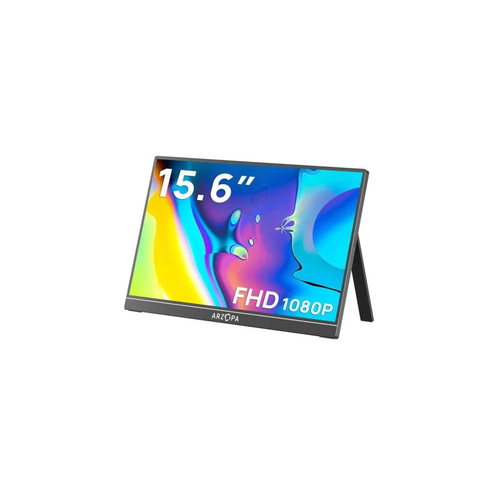 MONITOR PORTATIL ARZOPA A1 15.6 IPS FHD 1080P 60HZ 2USB-C HDMI MM BLACK