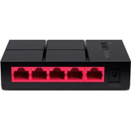 SWITCH MERCUSYS 5P 101001000 MS105G v2.40 NEGRO-ROJO