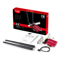 Tarjeta Red Cudy WE3000S AX5400 Wi-Fi 6 Bluetooth 5.2