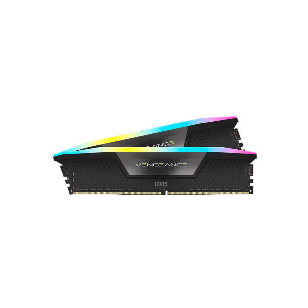 MEMORIA KIT DDR5 32GB(2x16GB) PC5-41600 5200MHZ CORSAIR VENGEANCE RGB BLACK