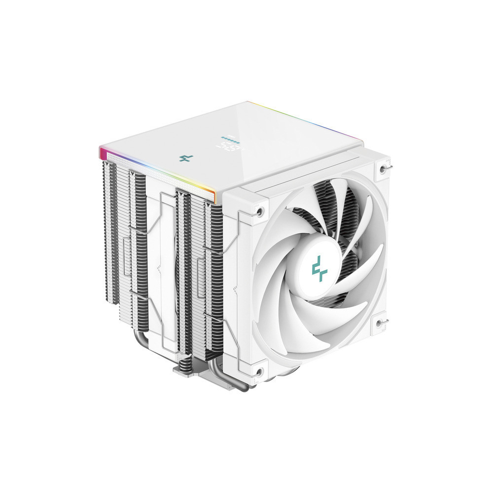 REFRIGERADOR CPU MULTIZOCALO DEEPCOOL AK620 DIGITAL SE WH WHITE VENTILADOR DOBLE