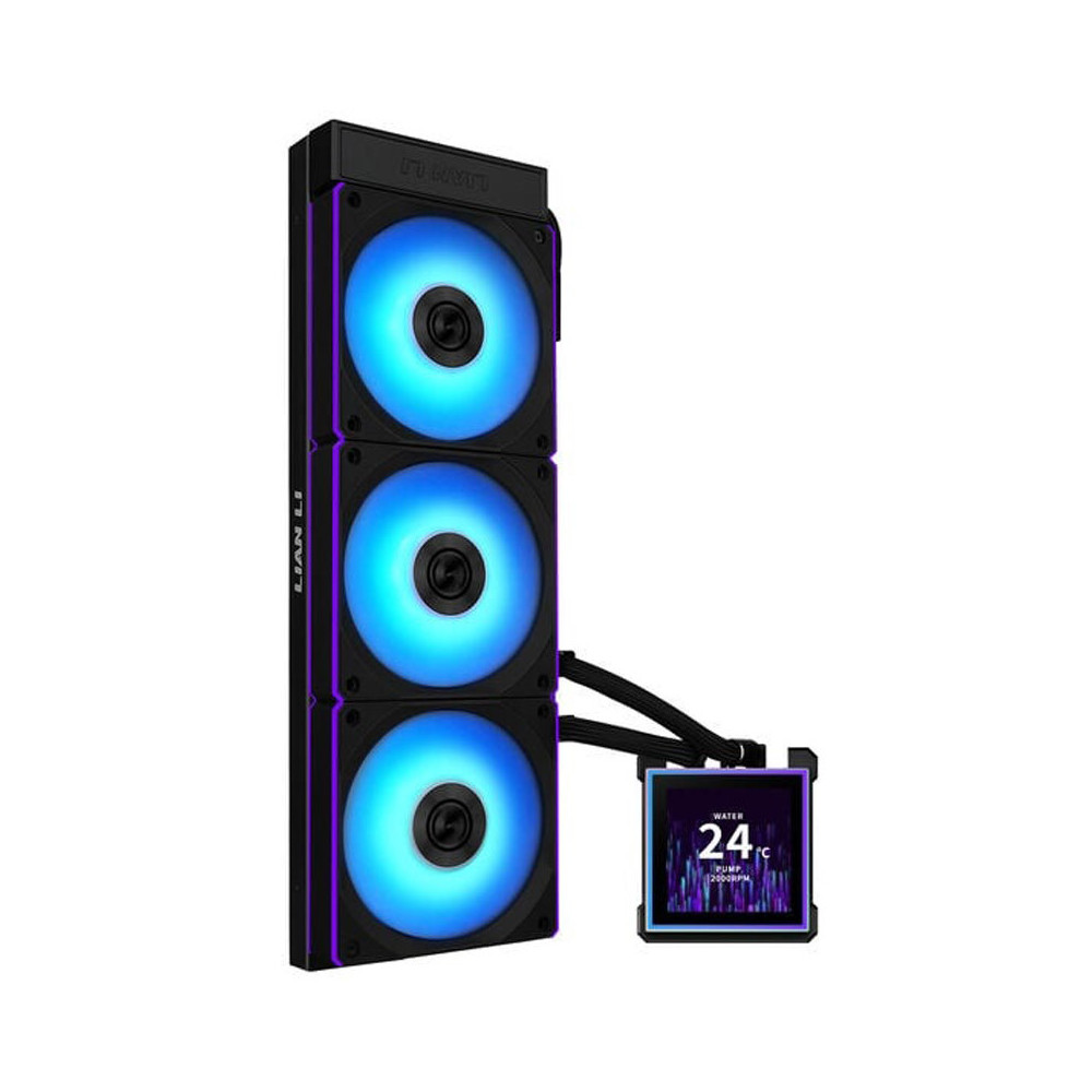 Kit Refrigeración Líquida Lian Li HydroShift II LCD-S ARGB 360CL Negro