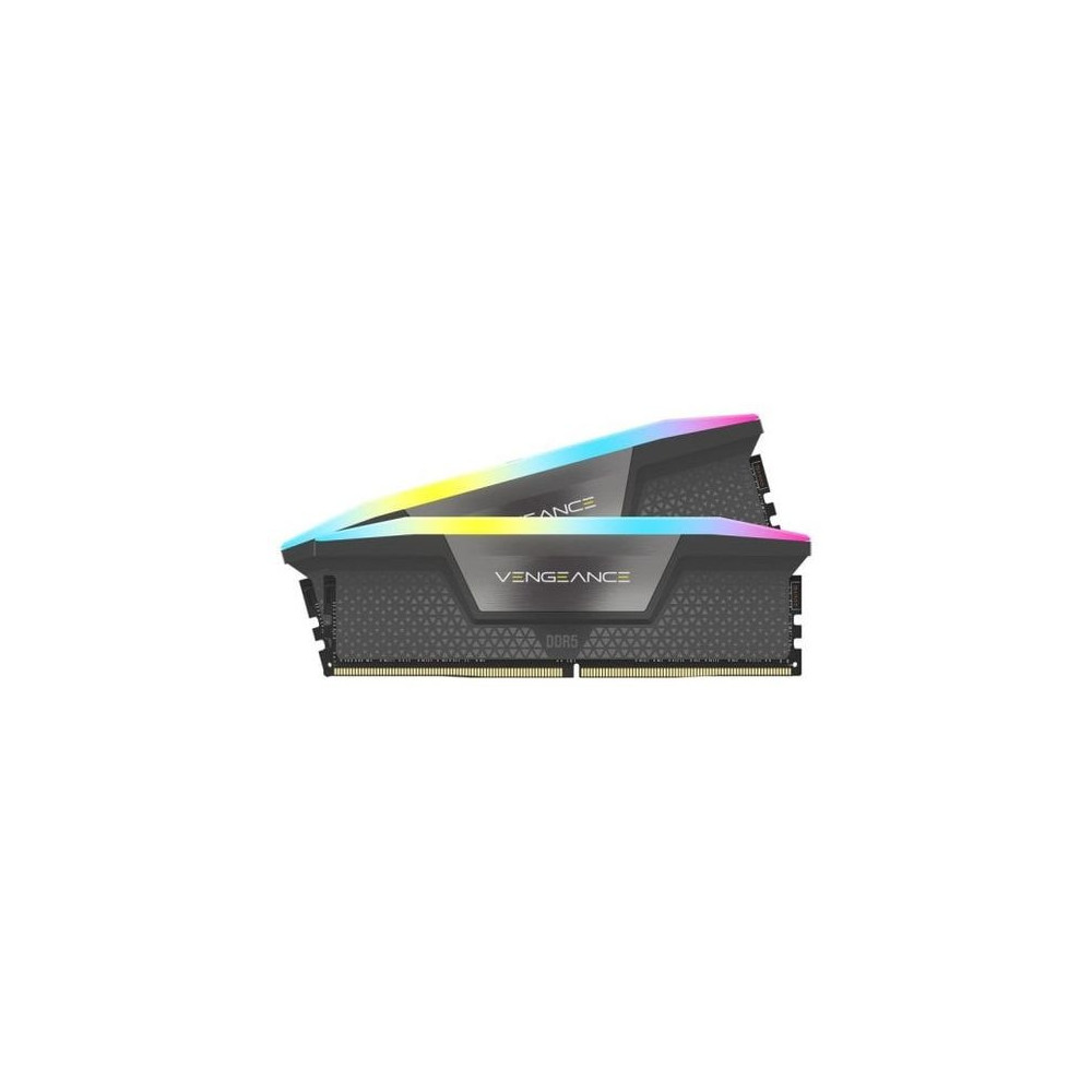 MEMORIA KIT DDR5 32GB(2X16GB) PC5-51200 6400MHZ CORSAIR VENGEANCE RGB OPTAMD C36