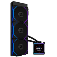 Kit Refrigeración Líquida Lian Li HydroShift II LCD-S ARGB 360TL Negro