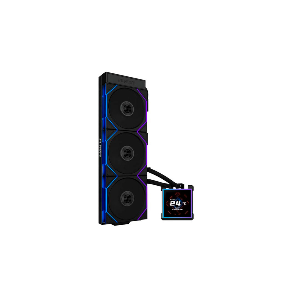 Kit Refrigeración Líquida Lian Li HydroShift II LCD-S ARGB 360TL Negro