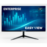 MONITOR ENTERPRISE EASY-VIEW 24" FULL-HD 120HZ VGA + HDMI VESA ULTRA THIN BORDER FREE