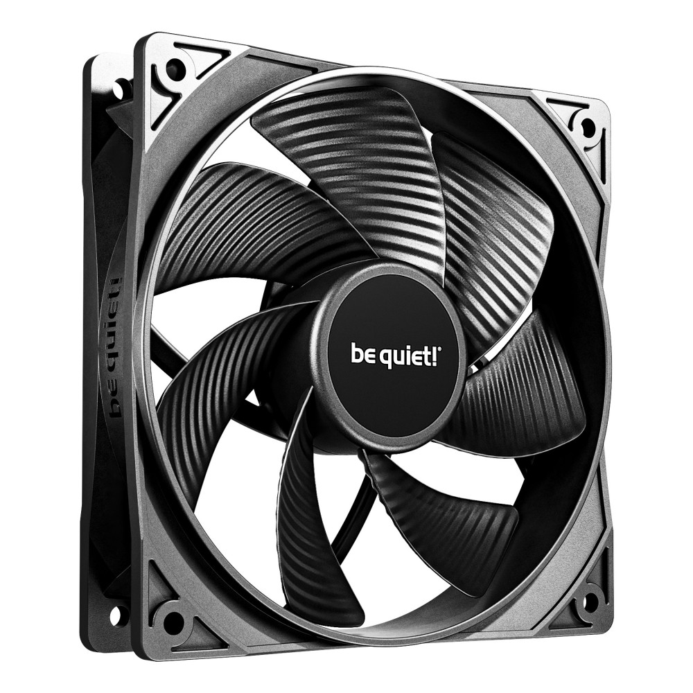 Ventilador be quiet! Pure Wings 3 120mm Reverse Triple Pack Negro