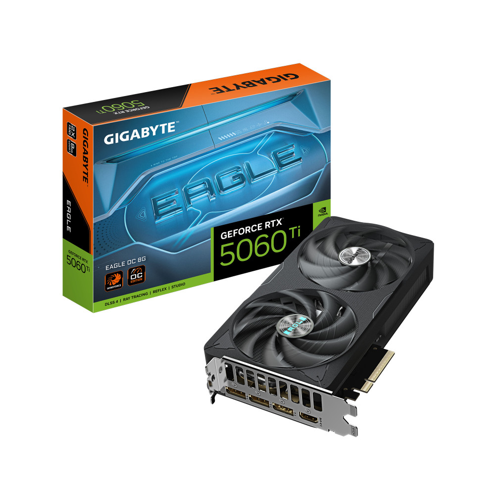 VGA PCI-EX NVIDIA GIGABYTE RTX5060 TI EAGLE OC 8G GDDR7 PCIE HDMI 3DP 2VEN