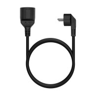 CABLE ALIMENTACION SCHUKO CEE7M-CEE7H NEGRO 3.0M AISENS A132-0601