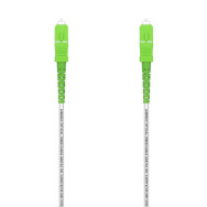 CABLE FIBRA OPTICA G657A2 9-125 SX DCA LSZH SC-APC BLANCO 50M AISENS A152-0503