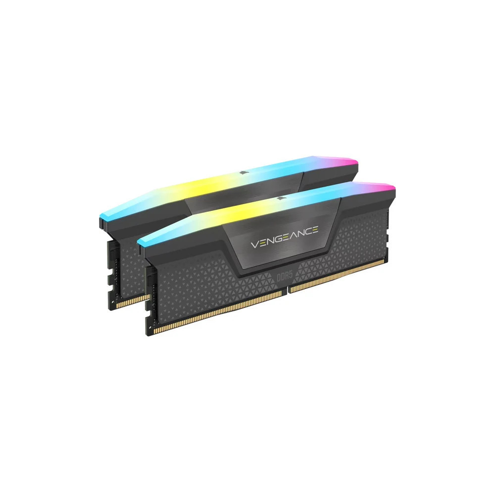 MEMORIA KIT DDR5 32GB(2X16GB) PC5-48000 6000MHZ CORSAIR VENGEANCE RGB Cl36