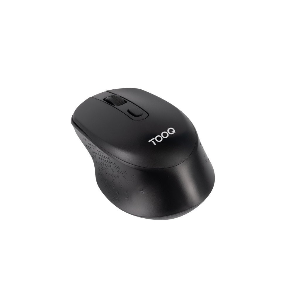 RATON TOOQ INALAMBRICO 1600 DPI 4 BOTONES NEGRO TQMW-1101-B