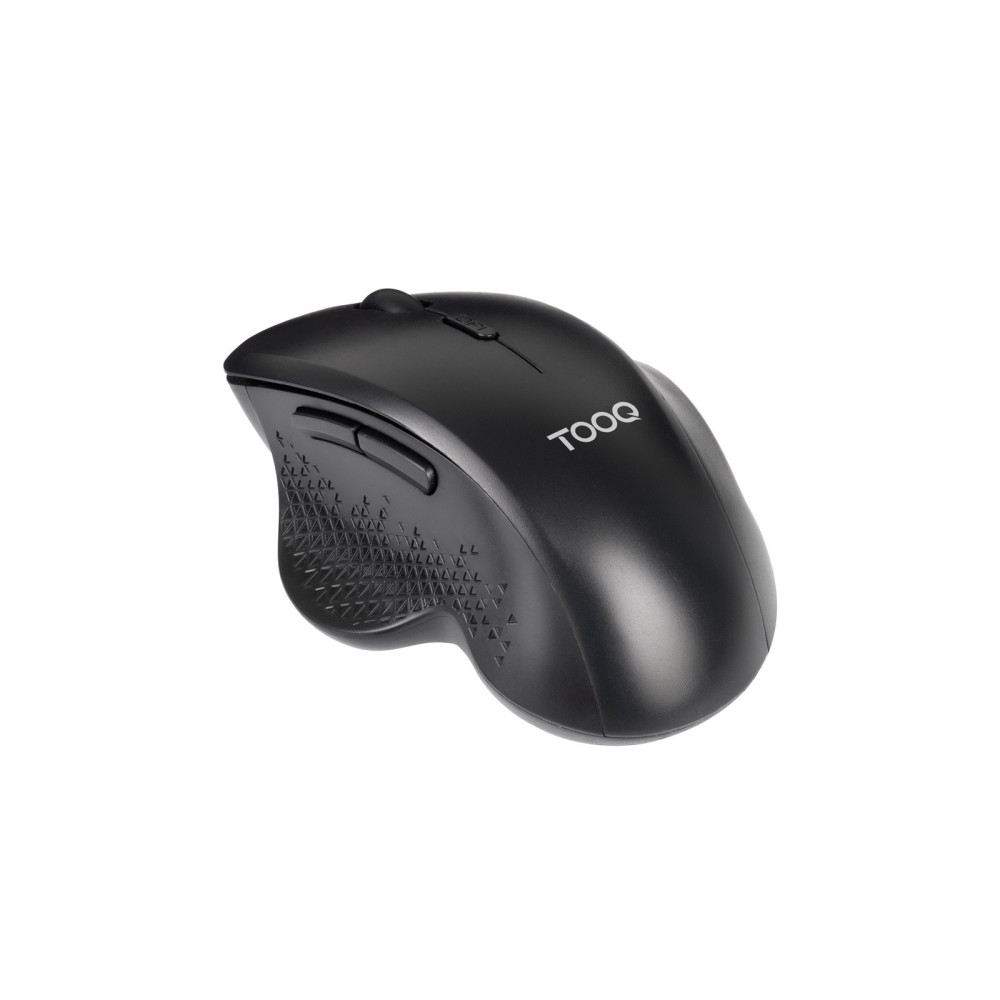 RATON TOOQ INALAMBRICO ERGONOMICO 1600 DPI 6 BOTONES TOOQ TQMWG-1105-B