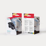 RATON TOOQ INALAMBRICO ERGONOMICO 1600 DPI 6 BOTONES TOOQ TQMWG-1105-B