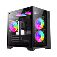 CAJA ORDENADOR GAMING INFINITY M-ATX BLACK
