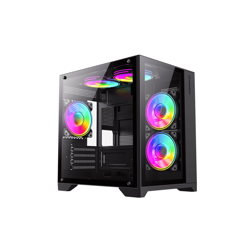 CAJA ORDENADOR GAMING INFINITY M-ATX BLACK