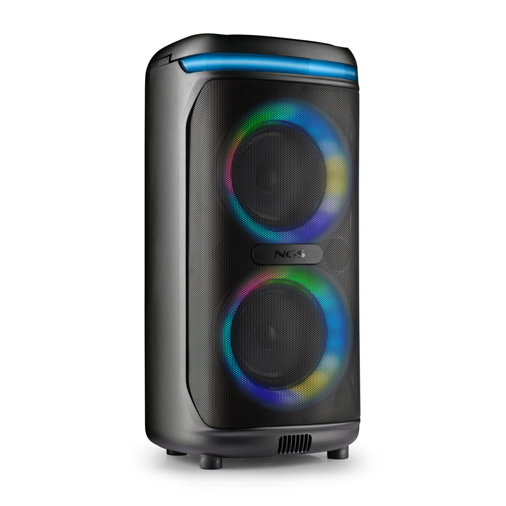 ALTAVOZ NGS PORTATIL 400W WILDDRIP COMPATIBLE CON TECNOLOGIA BT TWS USB AUX IN