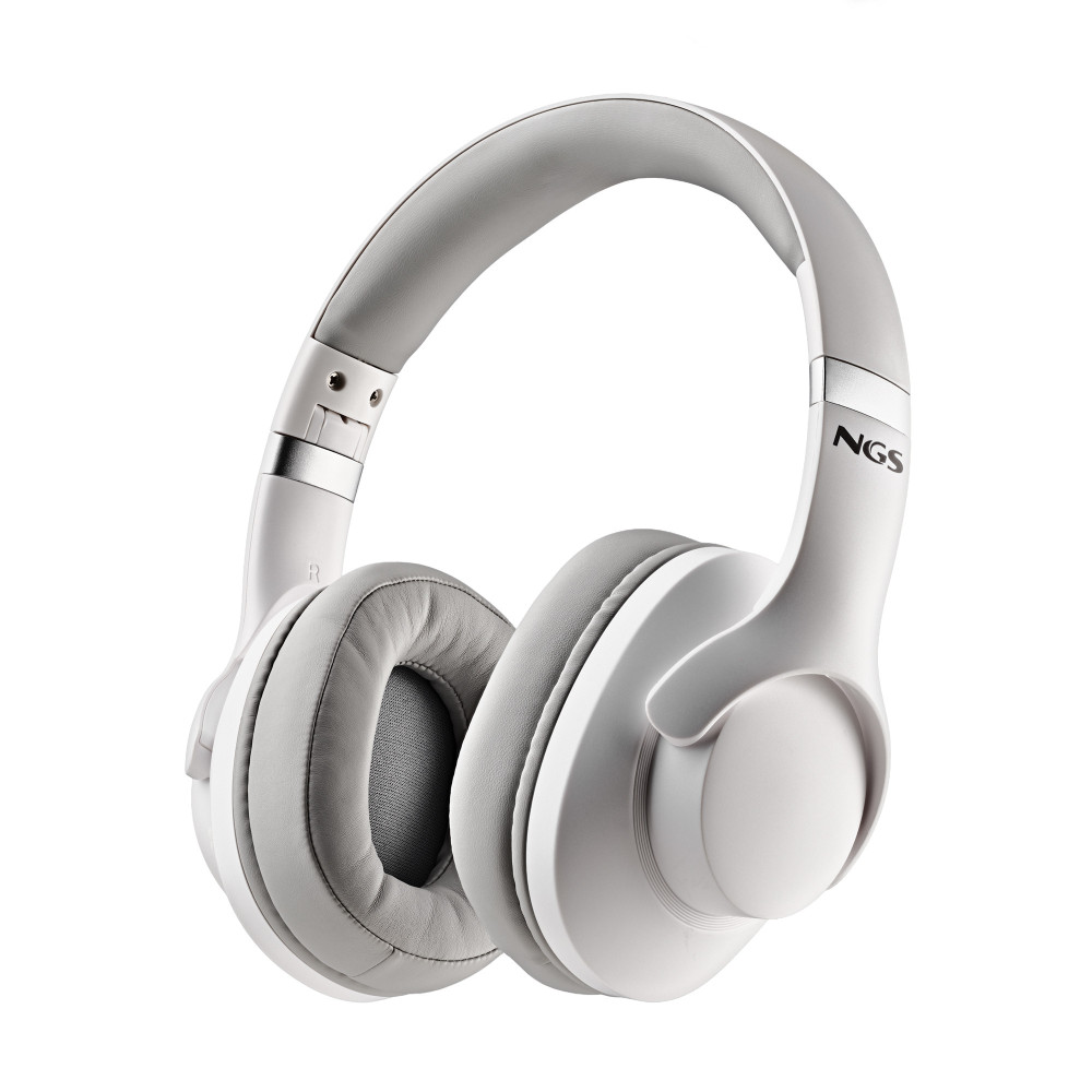 AURICULAR NGS ARTICA STORM WIRELESS CANCELACION RUIDO BT BLANCO
