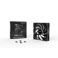 VENTILADOR CAJA ADICIONAL 12X12 BE QUIET PURE WINGS 3 HIGH-SPEED BLACK
