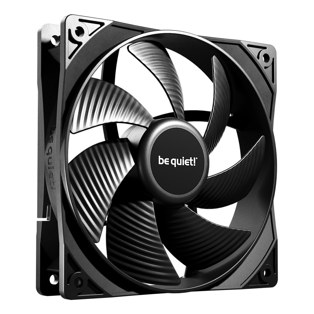 VENTILADOR CAJA ADICIONAL 12X12 BE QUIET PURE WINGS 3 BLACK TRIPLE PACK