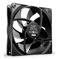 VENTILADOR CAJA ADICIONAL 12X12 BE QUIET PURE WINGS 3 BLACK TRIPLE PACK