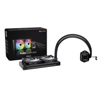 REFRIGERADOR LIQUIDO CPU BE QUIET PURE LOOP 3 LX 240(2X120MM) BLACK ARGB BW030EU