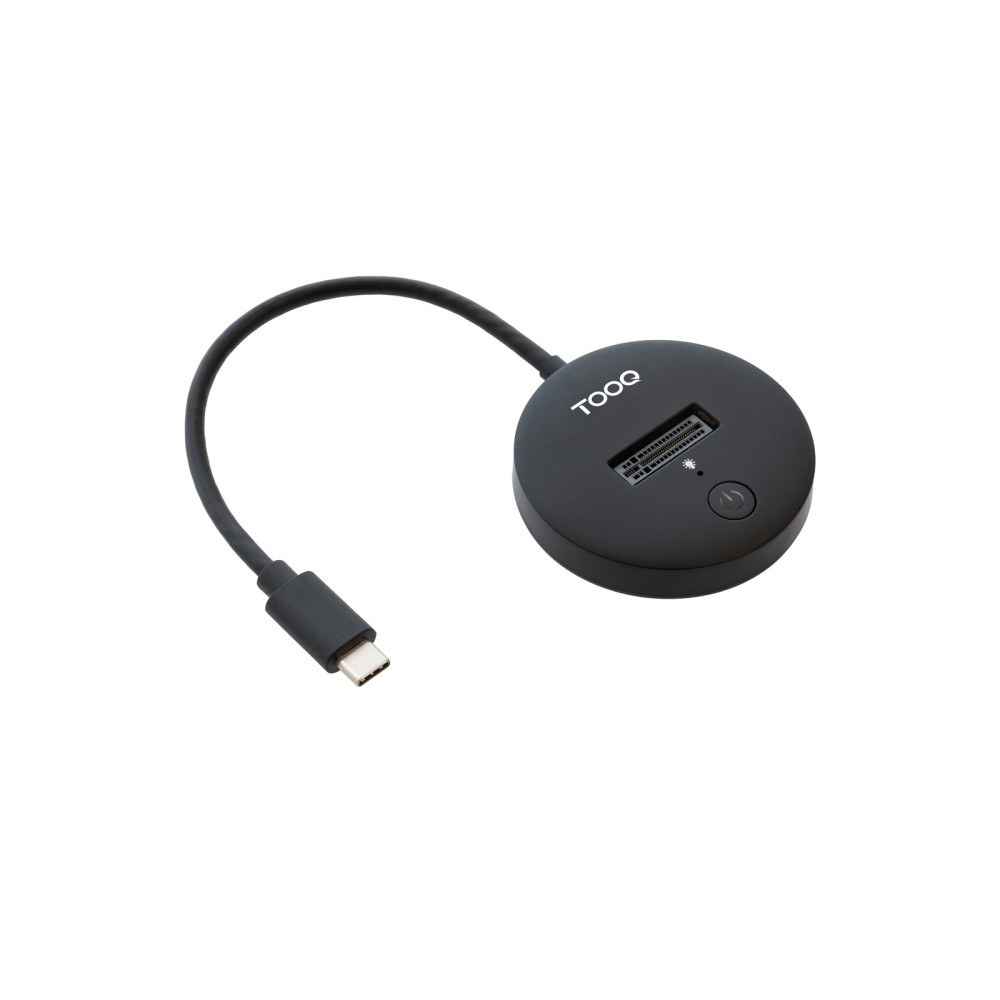 DOCK 1x SSD M.2 NVMe PICe USB-C 3.2 GEN 2 NEGRO TOOQ TQDS-100B