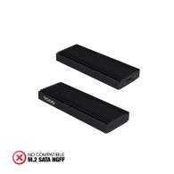 CAJA EXTERNA M.2 NVMe PCIe USB3.1 GEN2 NEGRA TOOQ TQDS-2230B