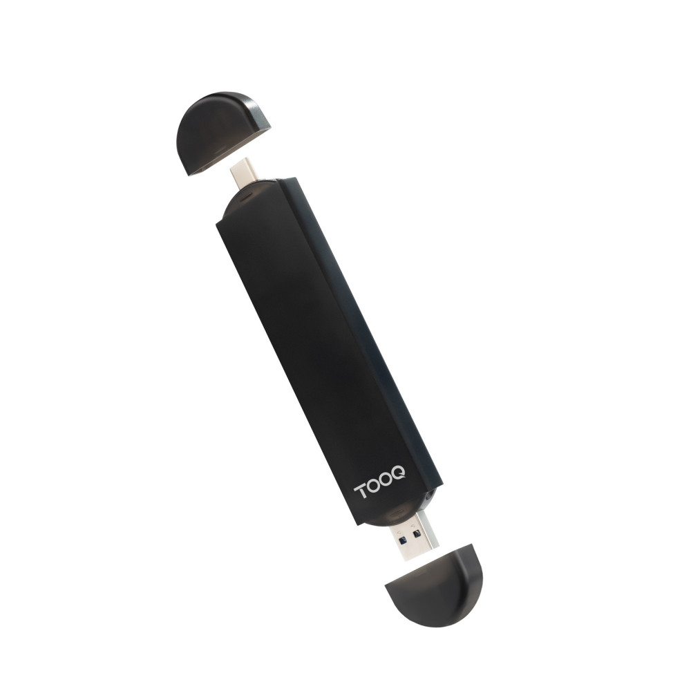 CAJA EXTERNA M.2 NGFF NVMe USB3.2 GEN2 USB-C+USB-A TOOQ TQE-2240B